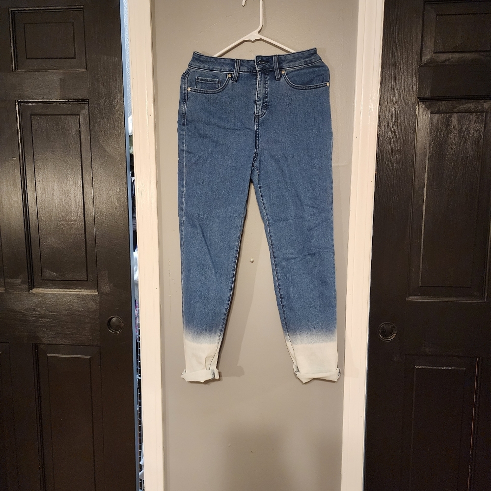 Style & Co Two Tone Jeans Size 8P